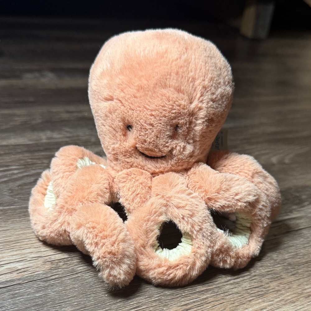 Jellycat Odell Octopus Pale Pink